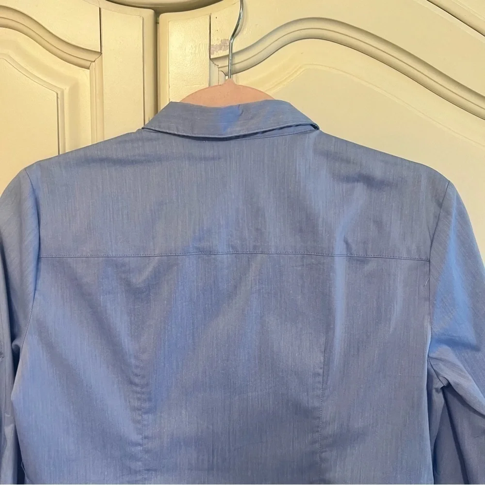 Nwt New York and Company Women’s Half Button Down Business Casual Blouse, XS - Picture 8 of 8